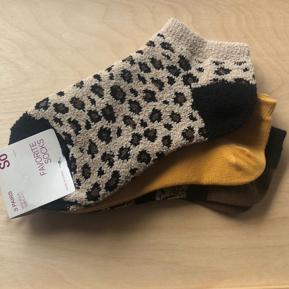 Accessories - 3 PAIRS OF SOCKS Animal print